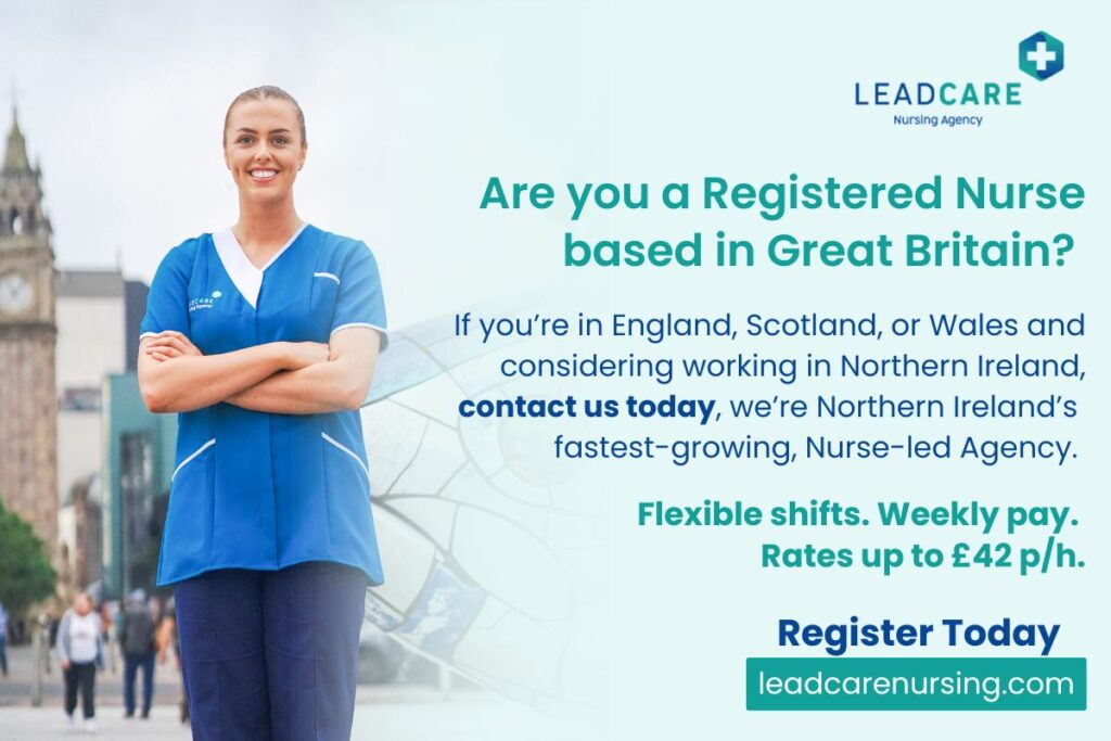 Leadcare Recruiting Nurses from Great Britain for NI Roles