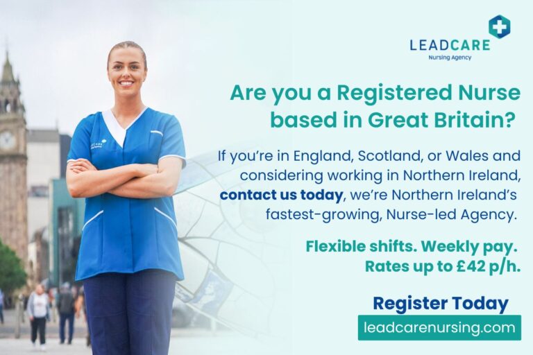 Leadcare Recruiting Nurses from Great Britain for NI Roles