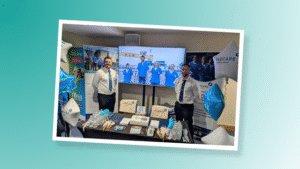 Stephen and Paul at Leadcare Recruitment Northern Ireland