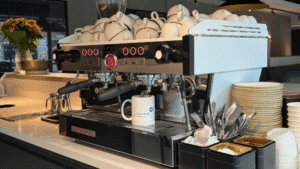 The Coffee Machine at Leadcare's Nursing Agnecy Belfast office