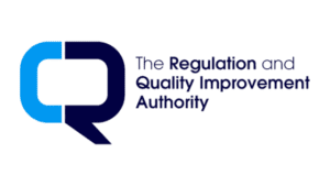 Logo for The Regulation and Quality Improvement Authority (RQIA).