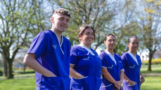 A HCA working for Leadcare Recruitment, Northern Ireland's fastest-growing healthcare recruitment agency.