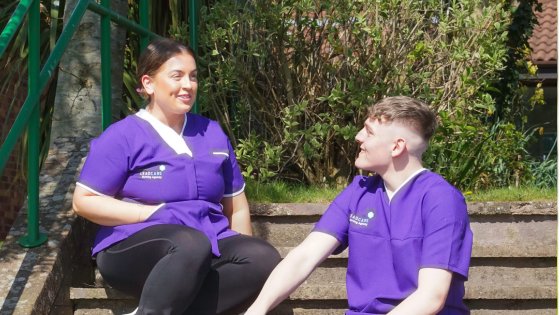 Healthcare assistant skills in Northern Ireland.