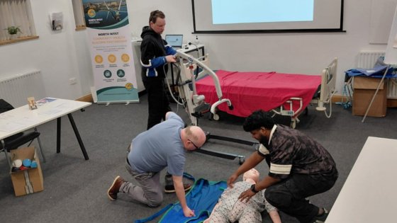 Manual handling training in Northern Ireland delivered by Leadcare Recruitment in Derry/Londonderry.