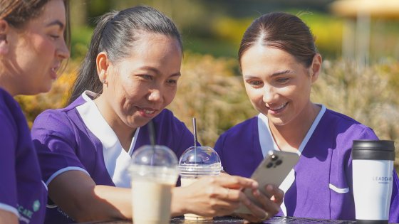 Healthcare assistants at Leadcare Recruitment in Northern Ireland.